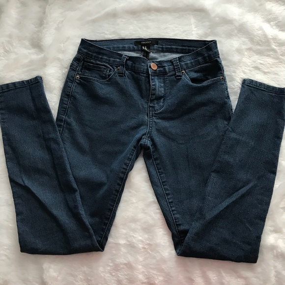 Forever 21 Denim Jeggings Size 25 - Picture 2 of 5